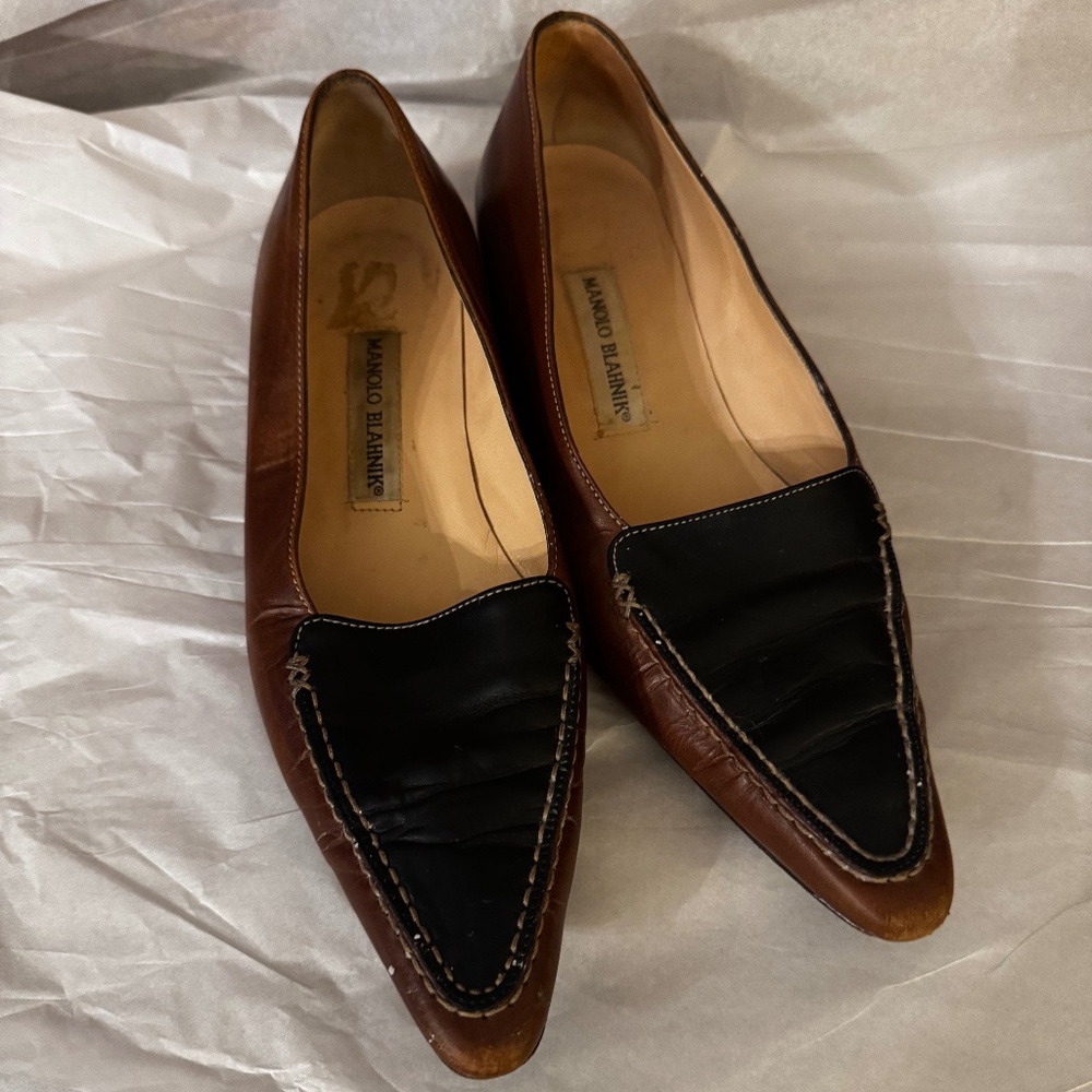 Manolo Blahnik Womens Loafers